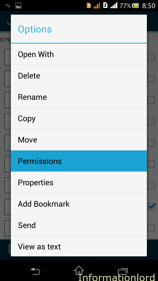 Fix Permissions