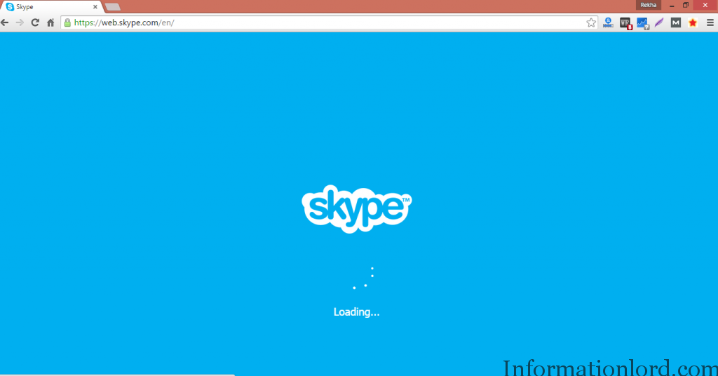 skype video call chromebook